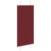 vidaXL Plissee Bordeauxrot 60x100 cm Stoffbreite 59,4 cm Polyester