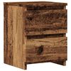 vidaXL Nachttisch Altholz-Optik 30&times;30&times;40 cm Holzwerkstoff