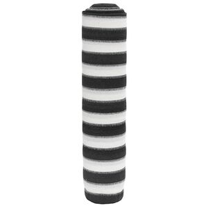 vidaXL Zaunblende Anthrazit und Wei&szlig; 1x25 m HDPE 75 g/m&sup2;