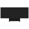 vidaXL Couchtisch Schwarz 85x55x31 cm Holzwerkstoff
