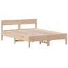 vidaXL Massivholzbett ohne Matratze 140x190 cm Kiefernholz