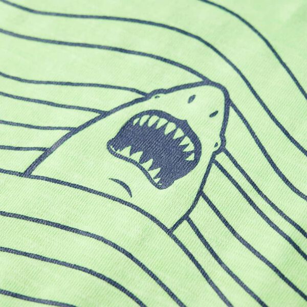 Kinder-T-Shirt Neongr&uuml;n 140
