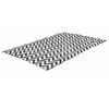 Bo-Camp Outdoor-Teppich Chill mat Wave 2,7x2 m L Schwarz und Wei&szlig;