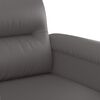 vidaXL Sessel Grau 60 cm Kunstleder