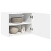 vidaXL H&auml;ngeschrank mit T&uuml;r 2 pcs Wei&szlig; 50 x 31 x 40 cm Holzwerkstoff