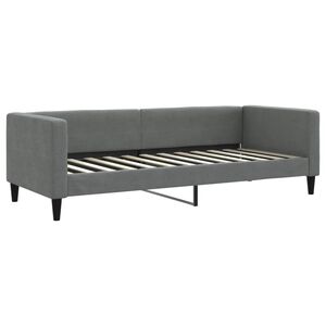 vidaXL Tagesbett Dunkelgrau 80x200 cm Stoff