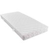 vidaXL Bett mit Matratze Rosa Samt 180 x 200 cm