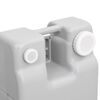 vidaXL Camping-Wassertank mit Rollen 75 L Grau
