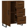 vidaXL Sideboard Braun Eichen-Optik 69,5x34x90 cm Holzwerkstoff
