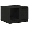 vidaXL Couchtisch Schwarz Eichen-Optik 50 x 50 x 36 cm Holzwerkstoff