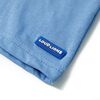 Kinder-Kurzarmshirt Mittelblau 128