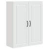 vidaXL Wandschrank PORTO Wei&szlig; 80 x 31 x 100 cm Holzwerkstoff