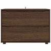 vidaXL Aufbewahrungsschrank Braun Eichen-Optik 80 x 48 x 57 cm