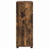vidaXL Badezimmerschrank Ger&auml;ucherte Eiche 72,5 x 36,5 x 100 cm