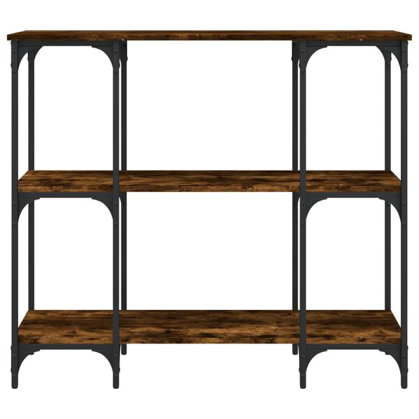 vidaXL Konsolentisch R&auml;uchereiche 102x35x90 cm Holzwerkstoff
