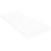 vidaXL Tagesbett mit Matratze USB Schwarz Stoff 90x200 cm