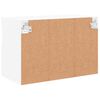 vidaXL TV-Wandschrank mit LED-Leuchten Wei&szlig; 60x30x40 cm