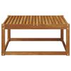 vidaXL Sectional Sofa Einheiten 2 St&uuml;ck Natur Massivholz Akazie