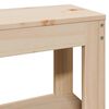 vidaXL Massivholzbett ohne Matratze 150x200 cm Kiefernholz