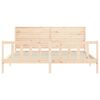 vidaXL Massivholzbett ohne Matratze 200x200 cm Kiefer