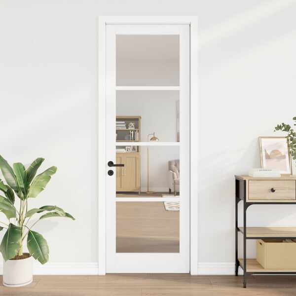 vidaXL Interior T&uuml;r ORKDAL Wei&szlig; grundiert 78 x 232 cm