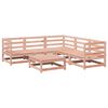 vidaXL 6-tlg. Garten-Sofagarnitur Massivholz Douglasie