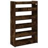 vidaXL Schuhregal R&auml;uchereiche 60x25x100 cm Holzwerkstoff