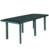 vidaXL Gartentisch Gr&uuml;n 210x96x72 cm Kunststoff