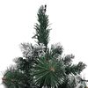 vidaXL K&uuml;nstlicher Weihnachtsbaum mit Beleuchtung & St&auml;nder Gr&uuml;n 60 cm