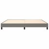 vidaXL Boxspringbettgestell Dunkelgrau 200x200 cm Stoff