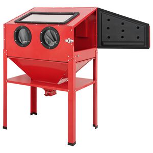 vidaXL Sandstrahlkabine 226 L 125 PSI Kaltgewalzter Stahl