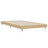 vidaXL Bettgestell ohne Matratze Sonoma-Eiche 90x200 cm Holzwerkstoff