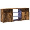vidaXL TV-Schrank mit LED-Leuchten R&auml;uchereiche 120x30x50 cm