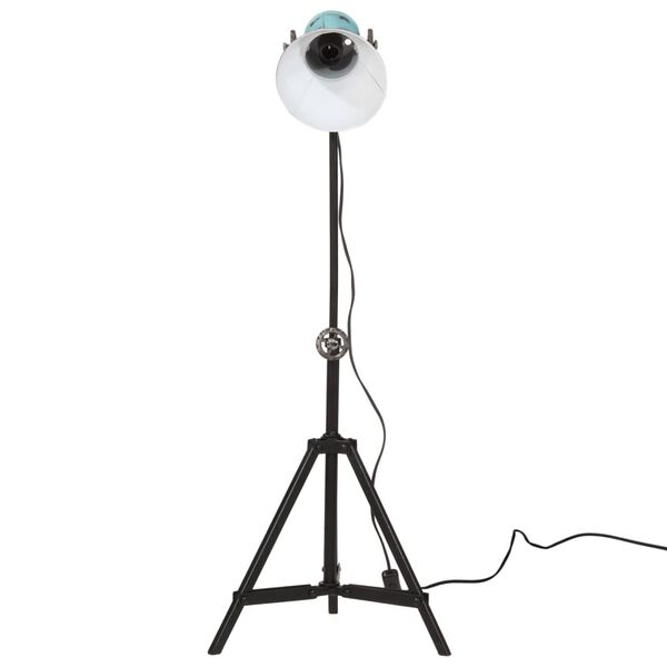 vidaXL Stehleuchte 25 W Blau 35x35x65/95 cm E27