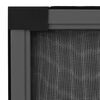 vidaXL Ausziehbarer Insektenschutz f&uuml;r Fenster Anthrazit (75-143)x50cm