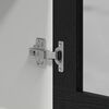 vidaXL H&auml;ngeschrank Lyon Schwarz Eichen-Optik 80 x 31 x 60 cm