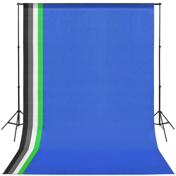 vidaXL Fotostudio-Set mit Softbox-Leuchten und Hintergr&uuml;nden