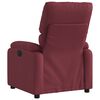 vidaXL Relaxsessel Elektrisch Weinrot Stoff
