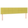 vidaXL Boxspringbett mit Matratze Gr&uuml;n 160x200 cm Stoff