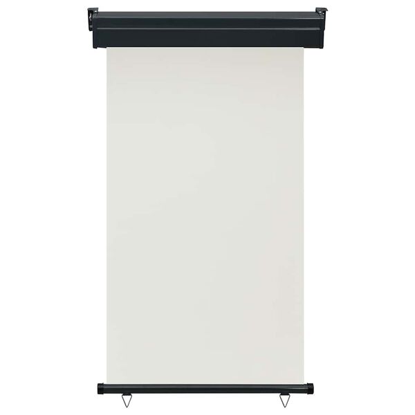 vidaXL Balkon-Seitenmarkise 105x250 cm Creme