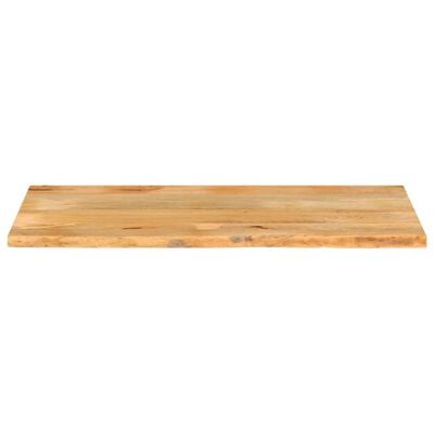 vidaXL Tischplatte mit Baumkante 140x60x2,5 cm Massivholz Mango