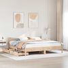 vidaXL Massivholzbett mit Schubladen 200x200 cm Kiefer