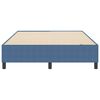 vidaXL Plattformbettgestell Blau 140 x 190 cm Stoff