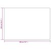 vidaXL Gewichtsdecke mit Bezug Grau 138x200 cm 6 kg Stoff