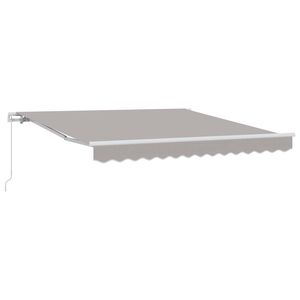 vidaXL Markise Hellgrau 300 x 250 x 165 cm Polyester