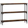 vidaXL Konsolentisch R&auml;uchereiche 100x22,5x75 cm Holzwerkstoff