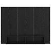 vidaXL TV-Schrankset Schwarz Eichen-Optik 120 x 23,5 x 90 cm
