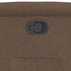 vidaXL Relaxsessel Braun Stoff