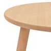 vidaXL Beistelltisch Set 2 Stk. Kiefernholz Massiv Braun