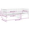 vidaXL Tagesbett Honigbraun 80x200 cm Massivholz Kiefer